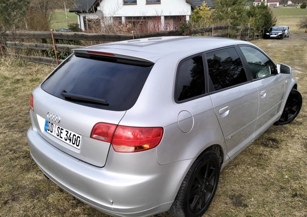 Audi A3 cena 16999 przebieg: 206700, rok produkcji 2007 z Chojnów małe 742